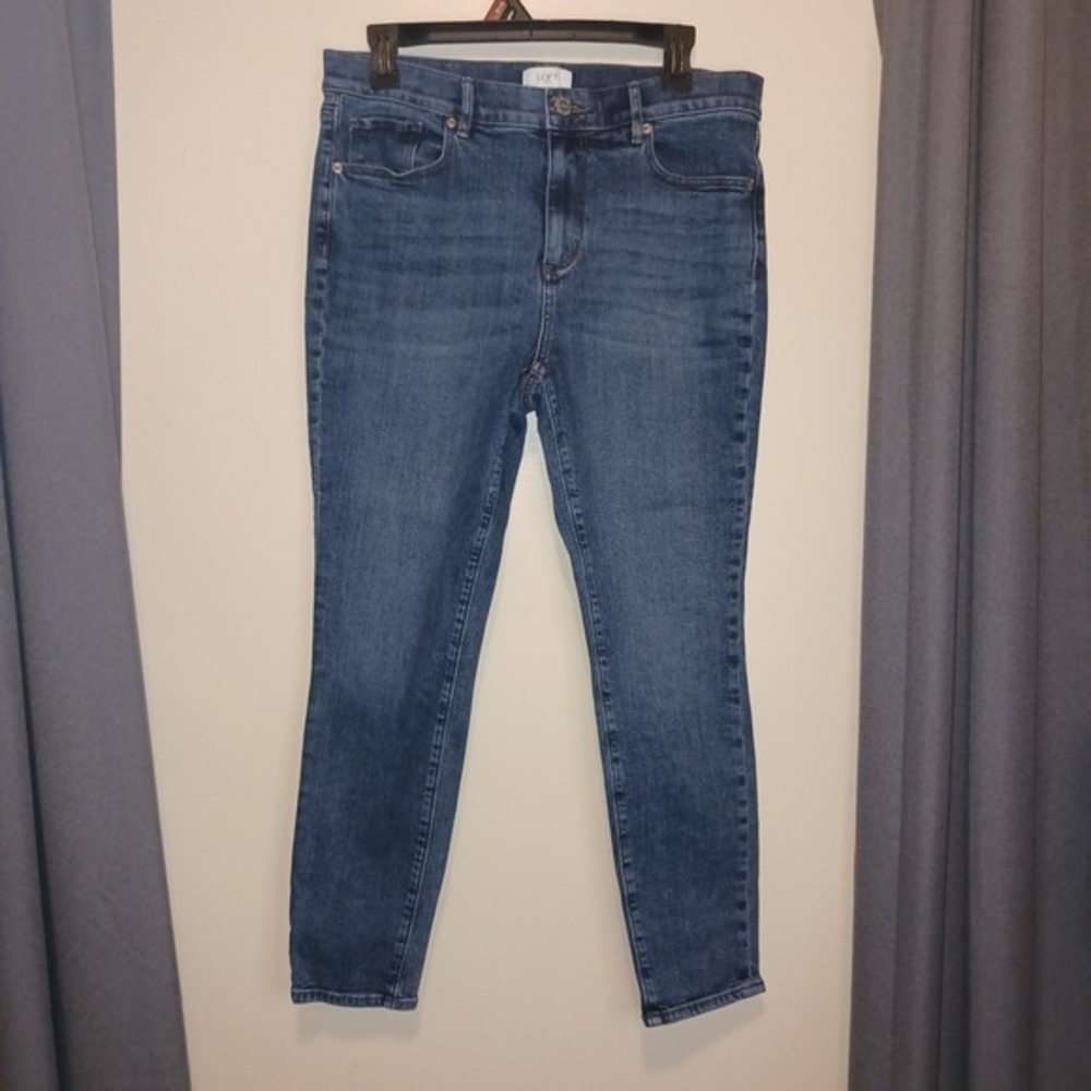 Amazon Essentials Skinny Ankle Jeans Size‎ 10 Medium Wash Stretch Denim